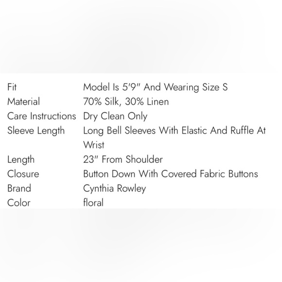 The Cynthia Rowley Love Locket Blouse - Picture 15 of 15